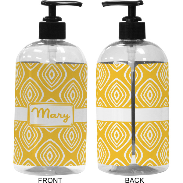 Tribal Diamond 16 oz Plastic Liquid Dispenser (Approval)