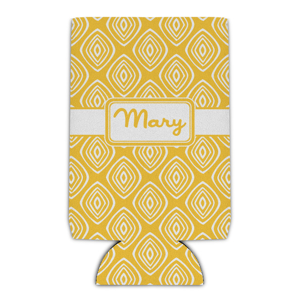 Custom Tribal Diamond Can Cooler (Personalized)