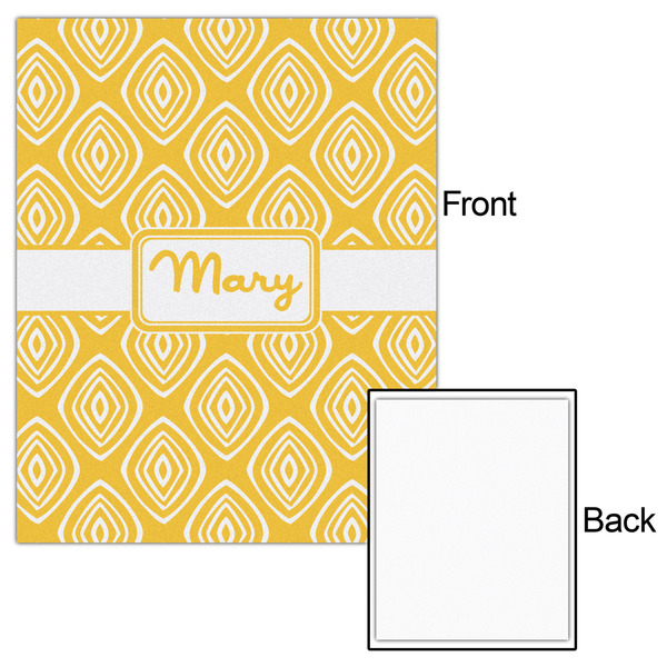 Tribal Diamond 16x20 - Matte Poster - Front & Back