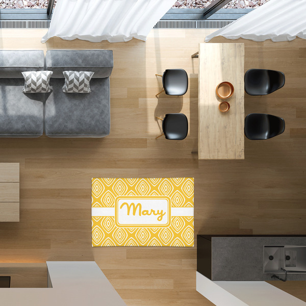 Tribal Diamond 2'x3' Indoor Area Rugs - IN CONTEXT