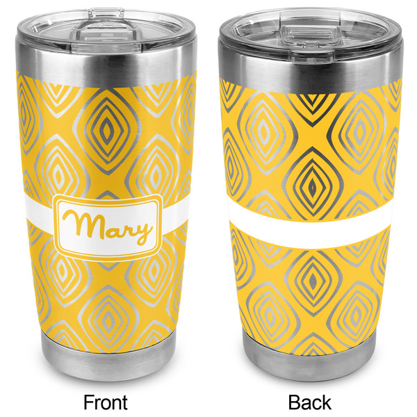 Tribal Diamond 20oz SS Tumbler - Full Print - Approval