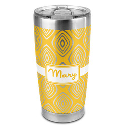 Tribal Diamond 20oz Stainless Steel Double Wall Tumbler - Full Print (Personalized)