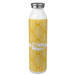 Tribal Diamond 20oz Stainless Steel Water Bottle - Full Print (Personalized)