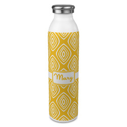 Tribal Diamond 20oz Stainless Steel Water Bottle - Full Print (Personalized)