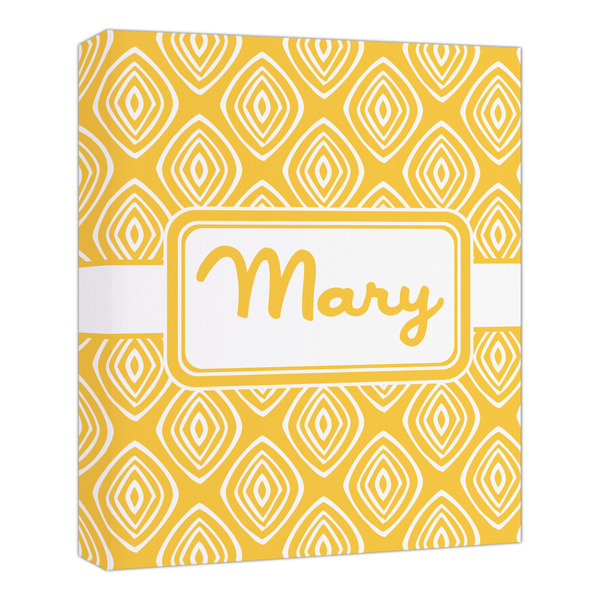 Custom Tribal Diamond Canvas Print - 20x24 (Personalized)