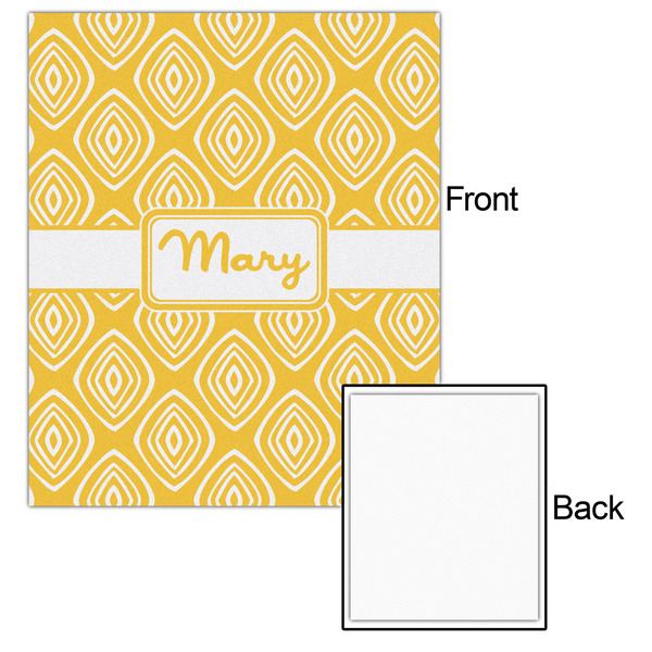 Tribal Diamond 20x24 - Matte Poster - Front & Back