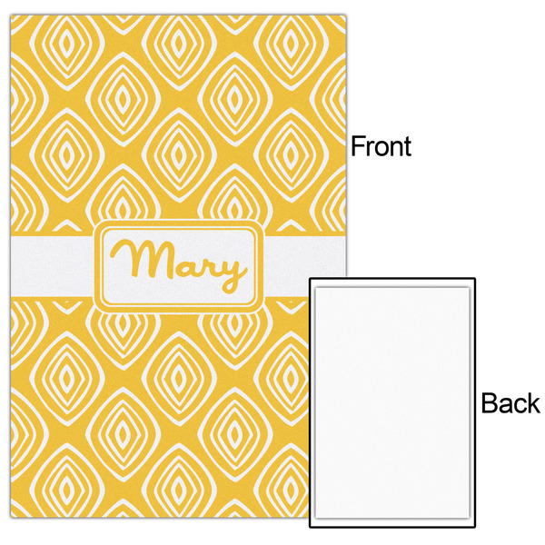 Tribal Diamond 20x30 - Matte Poster - Front & Back