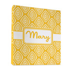 Tribal Diamond 3 Ring Binder - Full Wrap - 1" (Personalized)