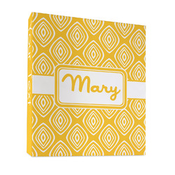 Tribal Diamond 3 Ring Binder - Full Wrap - 1" (Personalized)