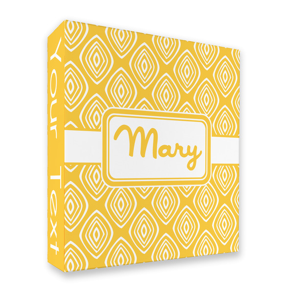 Custom Tribal Diamond 3 Ring Binder - Full Wrap - 2" (Personalized)