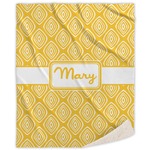 Tribal Diamond Sherpa Throw Blanket (Personalized)