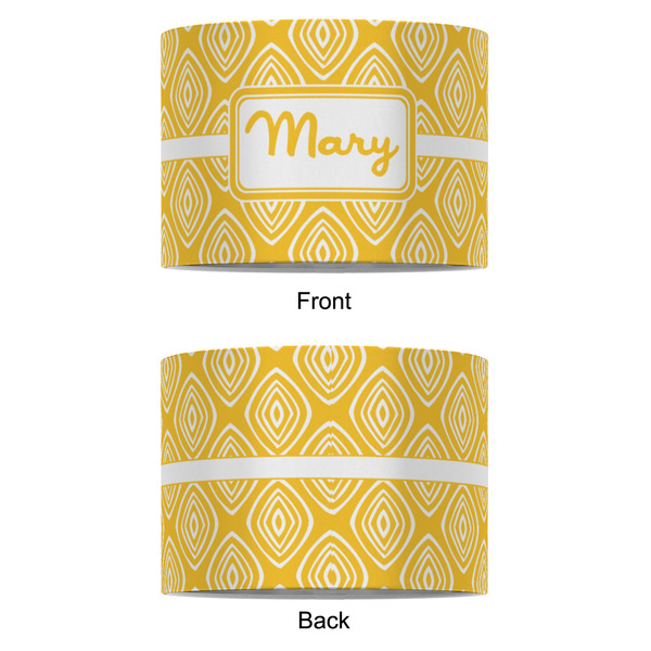 Tribal Diamond 8" Drum Lampshade - APPROVAL (Fabric)