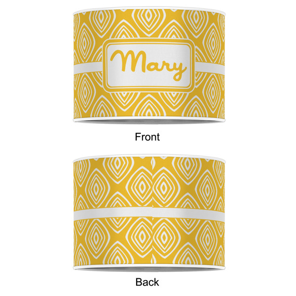 Tribal Diamond 8" Drum Lampshade - APPROVAL (Poly Film)