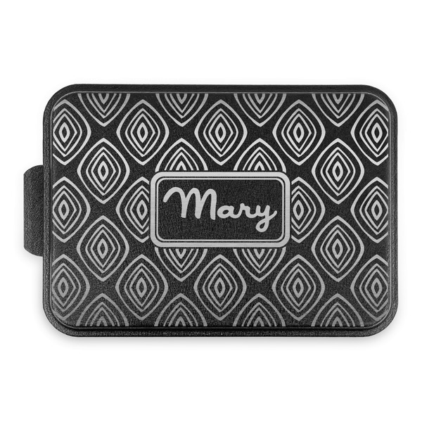 Custom Tribal Diamond Aluminum Baking Pan with Black Lid (Personalized)