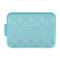 Tribal Diamond Aluminum Baking Pan with Teal Lid (Personalized)