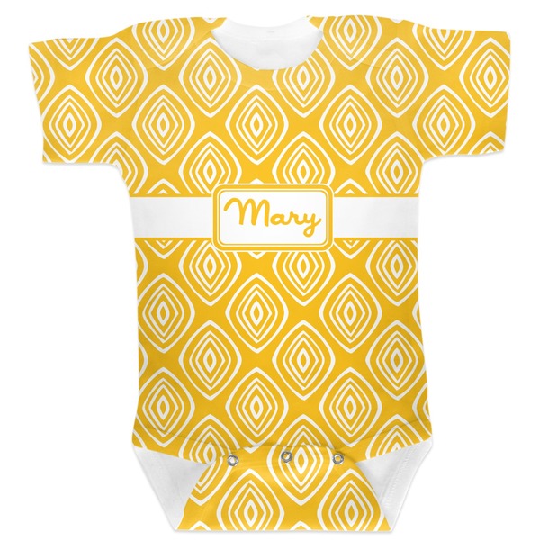 Custom Tribal Diamond Baby Bodysuit 6-12 (Personalized)