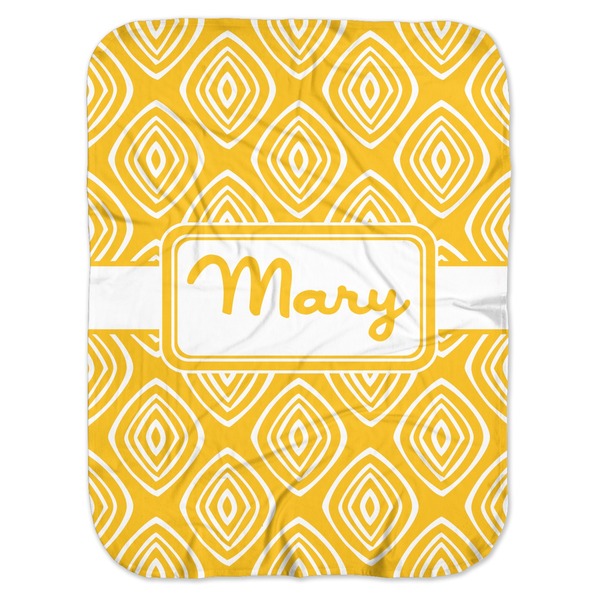 Custom Tribal Diamond Baby Swaddling Blanket (Personalized)