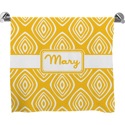 Tribal Diamond Bath Towel (Personalized)