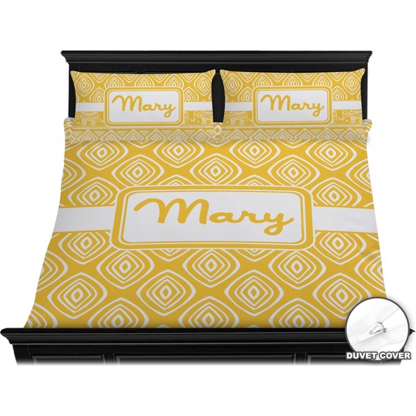 Tribal Diamond Bedding Set (King) - Duvet