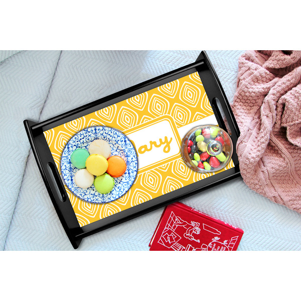 Tribal Diamond Black Tray - Lifestyle (UPDATED)