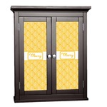 Tribal Diamond Cabinet Decal - Large (Personalized)