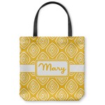 Tribal Diamond Canvas Tote Bag - Small - 13"x13" (Personalized)