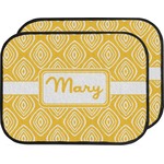 Tribal Diamond Car Floor Mats (Back Seat) (Personalized)