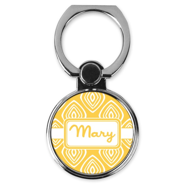 Custom Tribal Diamond Cell Phone Ring Stand & Holder (Personalized)