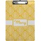 Tribal Diamond Clipboard (Letter Size) (Personalized)