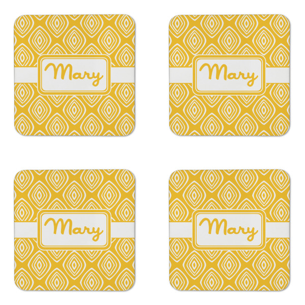 Tribal Diamond Coaster Set - APPROVAL