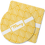 Tribal Diamond Rubber Backed Coaster (Personalized)