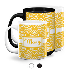 Tribal Diamond Coffee Mugs (Personalized)