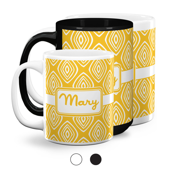 Tribal Diamond Coffee Mugs Main