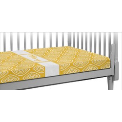 Tribal Diamond Crib Fitted Sheet (Personalized)