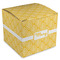 Tribal Diamond Cube Favor Gift Box - Front/Main