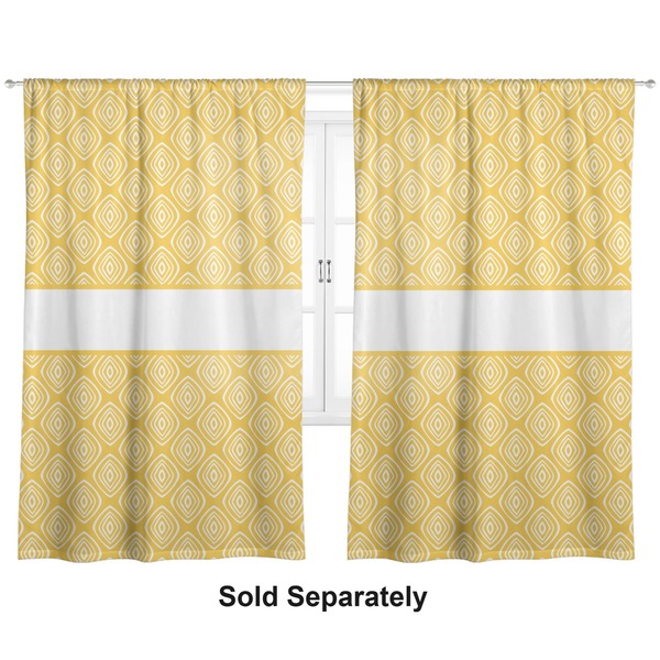 Custom Tribal Diamond Curtain Panel - Custom Size
