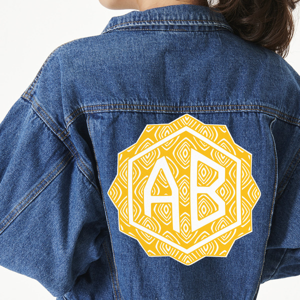 Custom Tribal Diamond Twill Iron On Patch - Custom Shape - 3XL (Personalized)