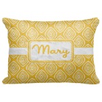 Tribal Diamond Decorative Baby Pillowcase - 16"x12" (Personalized)