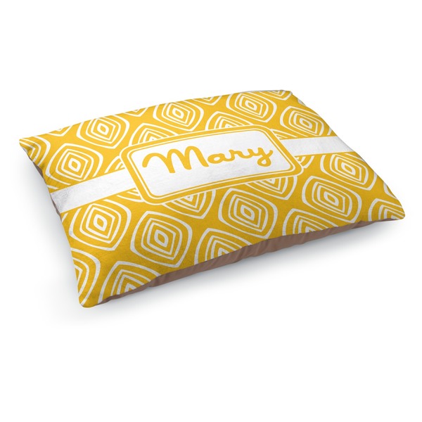 Custom Tribal Diamond Dog Bed - Medium w/ Name or Text