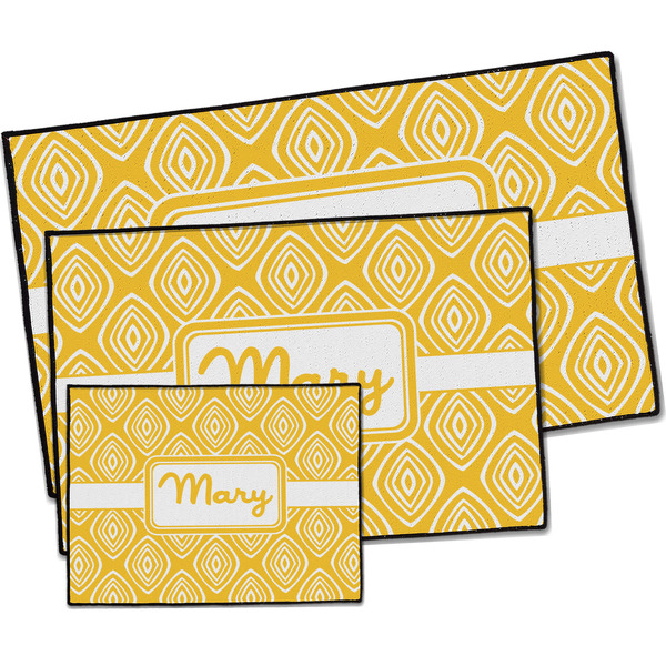 Tribal Diamond Door Mats - PARENT MAIN