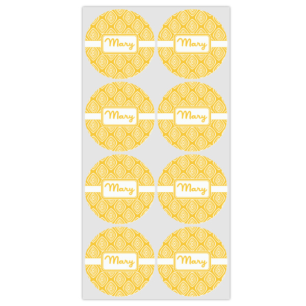 Tribal Diamond Drink Topper - Medium - Set of 12