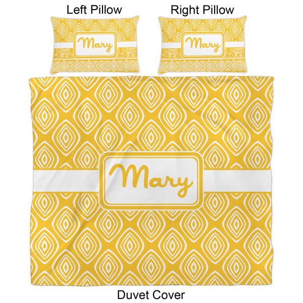 Tribal Diamond Duvet Cover Set - King - Approval