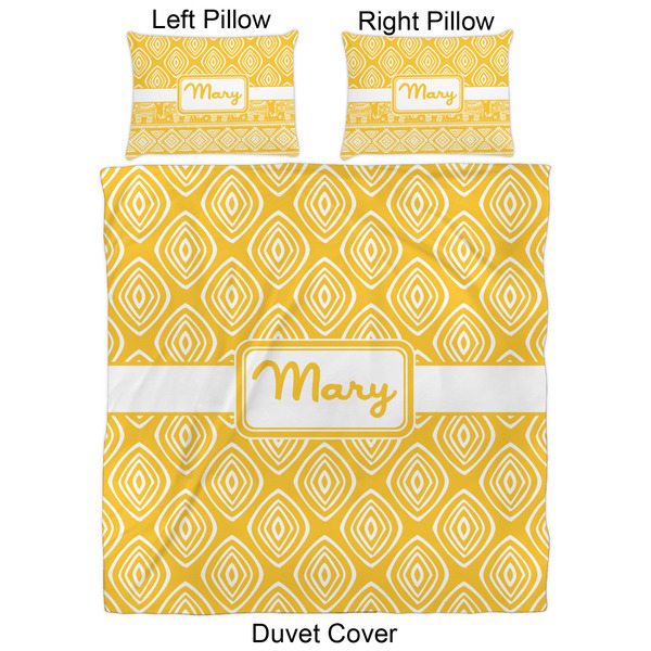 Tribal Diamond Duvet Cover Set - Queen - Approval