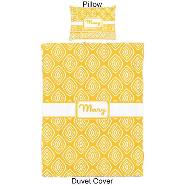 Tribal Diamond Duvet Cover Set - Twin - Approval