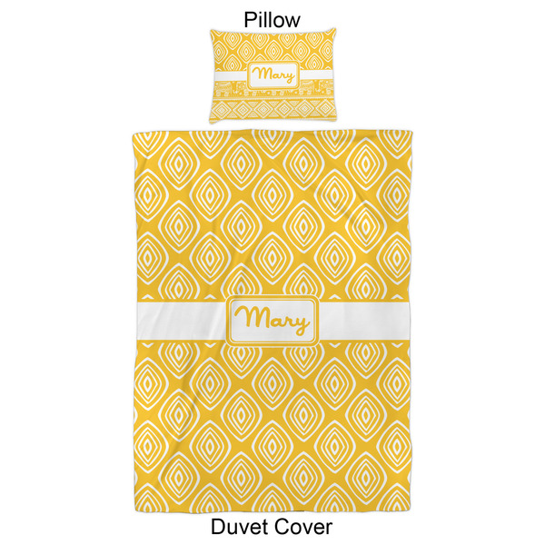 Tribal Diamond Duvet Cover Set - Twin XL - Approval