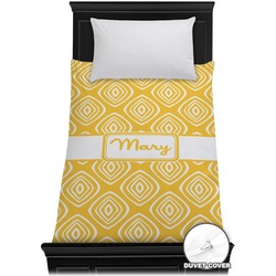 Tribal Diamond Duvet Cover - Twin (Personalized)