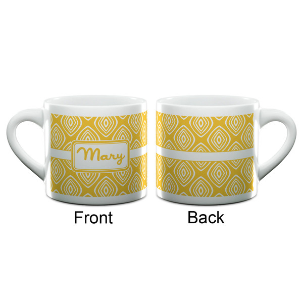 Tribal Diamond Espresso Cup - 6oz (Double Shot) (APPROVAL)