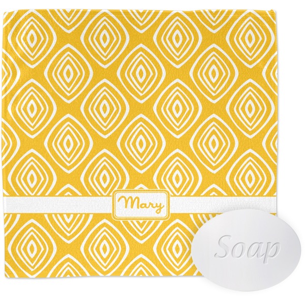 Custom Tribal Diamond Washcloth (Personalized)