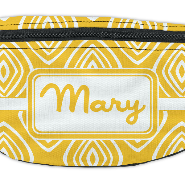 Tribal Diamond Fanny Pack - Closeup