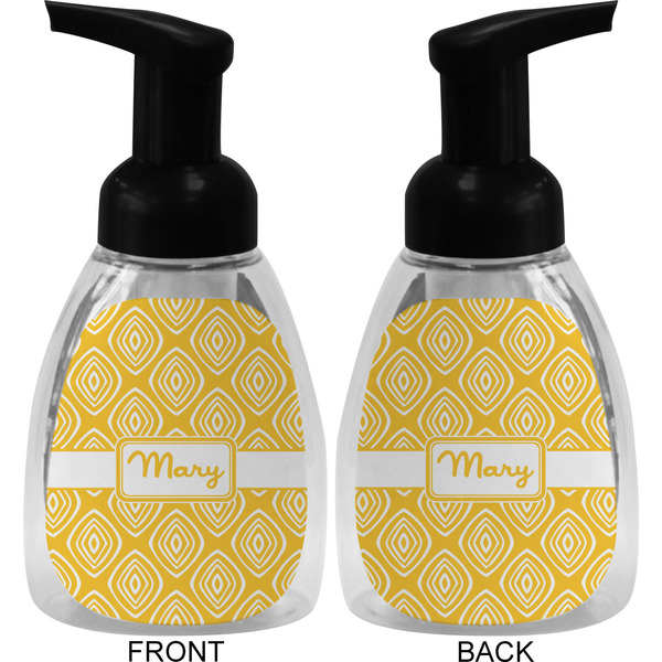 Tribal Diamond Foam Soap Bottle (Front & Back)